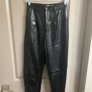 Missguided Leather Trouser